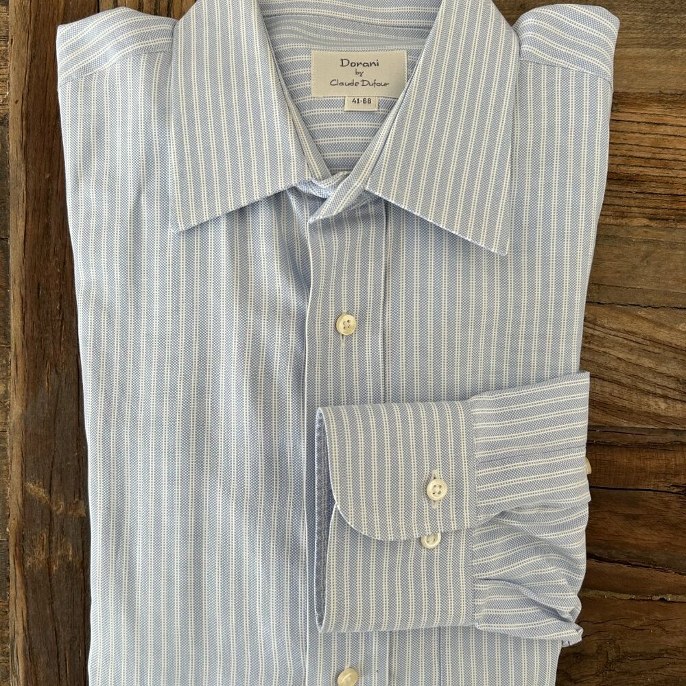 TALL men - Dorani by Claude Dufour Shirt - Neck 16 1/2 and EXTRA long arms